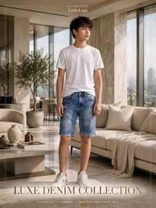 Denim Shorts for Teenager