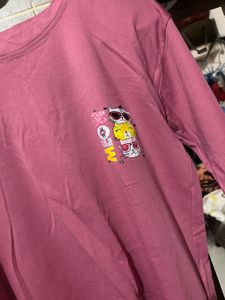 Cute Pink Graphic T-Shirt