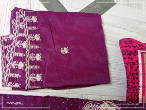 Dark Purple salwar suit
