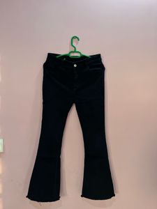 Black Flare Jeans