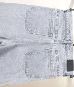 Light Wash Wide Leg Jeans
