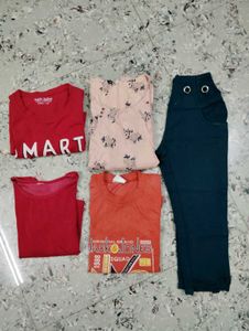 Bundle of Girls Tops &amp; Pants