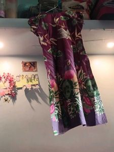 Bohemian Floral Print Dress