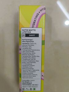Sugar Pop Satin Matte Lipstick
