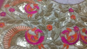 Blouse Pice Very Priitty Finishing Work Free Gift