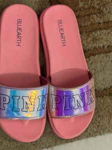 Bluearth Pink Slides