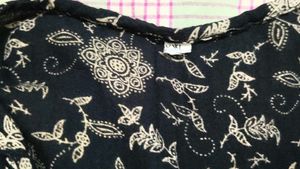 Xxl Black Kurti