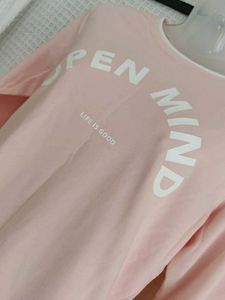 Cute Pink 'Open Mind' Sweatshirt