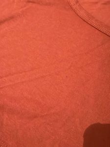 Orange Cropped T-Shirt