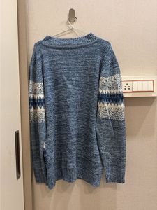 Blue Knitted Sweater