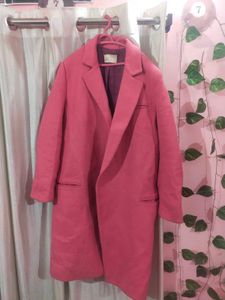 Pink Trench Coat