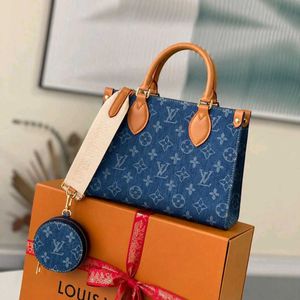 lv on the go denim bag