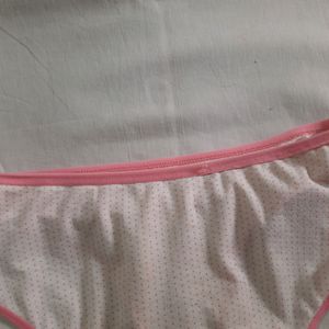 Women's Japanese White Panty Briefs Underwear