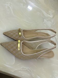Designer Slingback Heels