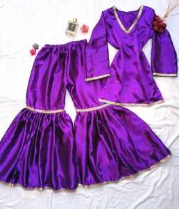 Festive Corset Kurta & Garara Set💜