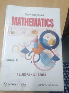 New Simplified Mathematics Class X