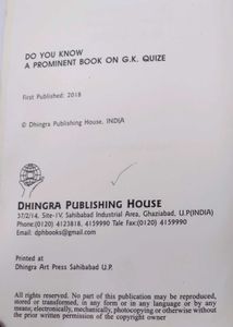 General Knowledge Books