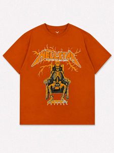 "HELLSTAR" Graphic Print T-Shirt