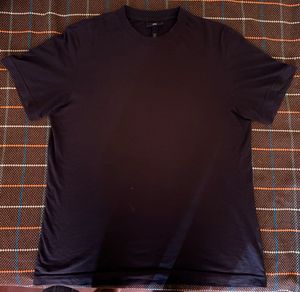 H&M Navy Blue Crew Neck T-Shirt