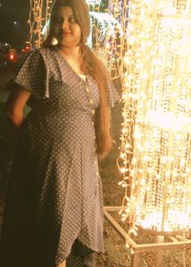 Chic Polka Dot Wrap Dress