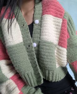 Crochet Patchwork Cardigan