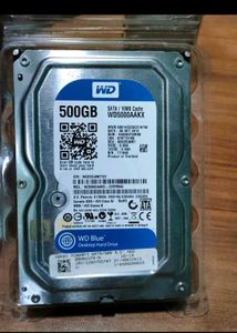 WD Blue 500GB Desktop Hard Drive HDD
