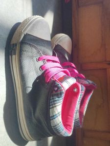 Asian mid top sneakers