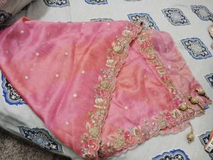 multicolour Embroidered Lehenga Choli Set