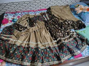 chiku colour Navratri outfit sale price for week