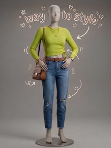 Lime Green Ribbed Crop Top