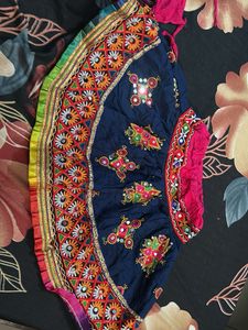 Embroidered Gujarati Chaniya Choli Top