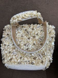Boho Seashell Clutch Bag