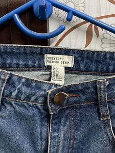 Distressed Denim Shorts