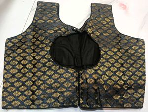 Elegant Brocade Blouse