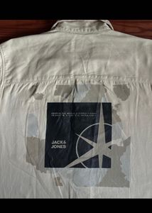 Jack &amp; Jones Beige Shirt