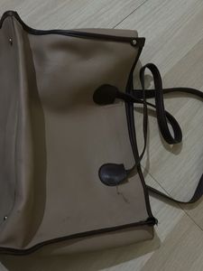 Stylish Taupe Tote Bag