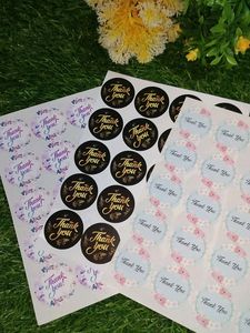 Pack Of 100 Thank You Stickers