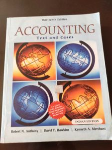 Accounting Text and Cases, 13th Edition