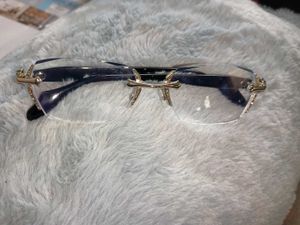 Stylish Rimless Rectangle Sunglasses