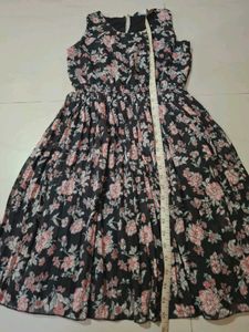 Floral Print Sleeveless Dress