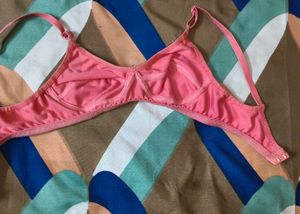 Pink Cotton Bra