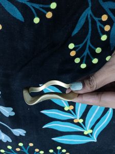 Golden Matte Wavey Kada