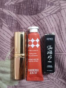 L'Oreal & Just Herbs ,Renee Makeup Bundle