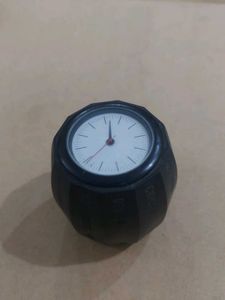 Unique World Time Barrel Shaped Desk Clock