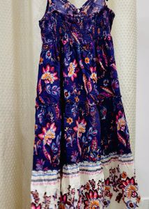 Boho Floral Tiered Maxi Dress