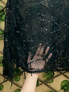 Sheer Black Sequin Party Top – It Girl Energy