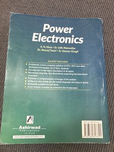 Power Electronics B.Tech Book