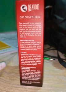 Beardo Godfather Eau De Parfum (100 ml) - Original
