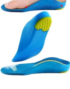 Silicone Gel pad ortho Insoles with Arch support