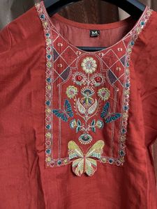 Beautiful Orange kurti